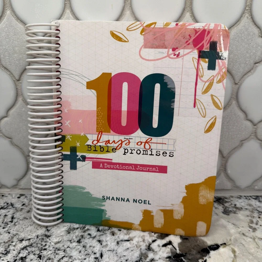 Shanna‎ Noel 100 Days of Bible Promises Devotional Journal DaySpring NEW